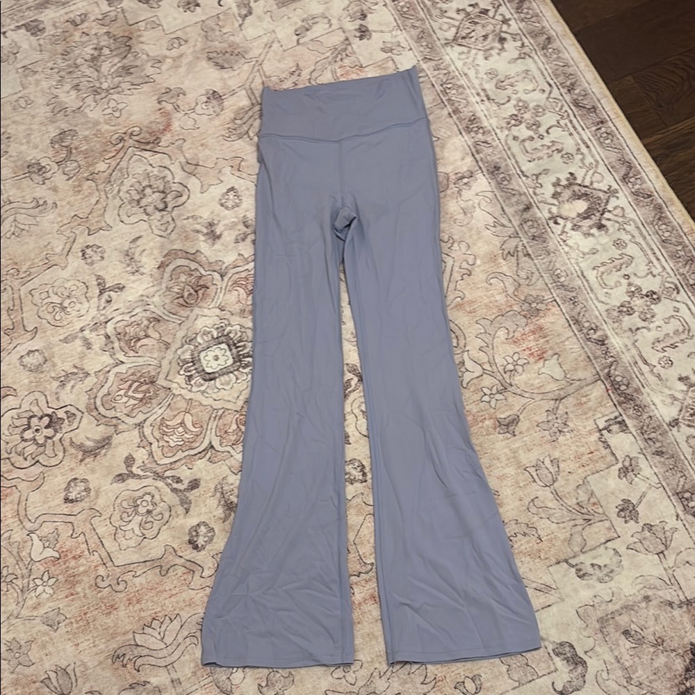 Periwinkle purple Flared Leggings
